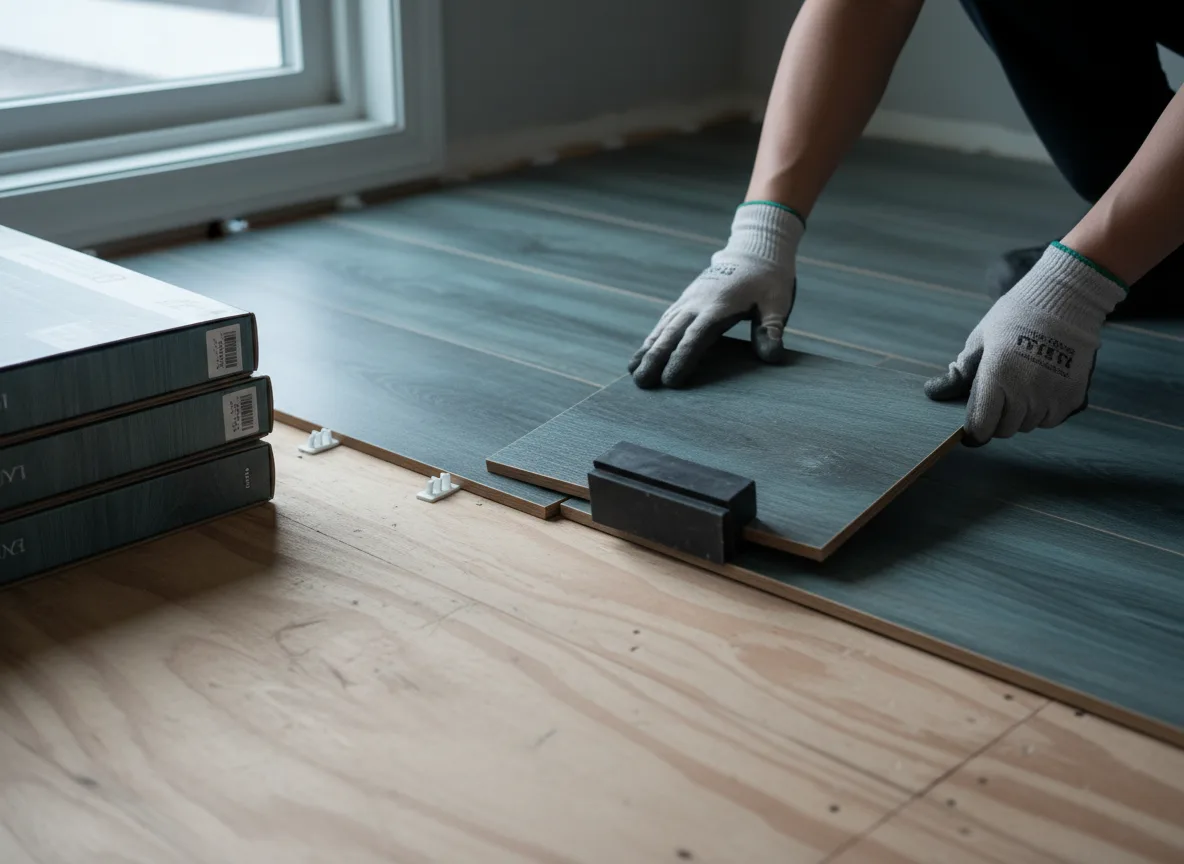 Luxury Vinyl Plank Installation company in Rudolph, OH